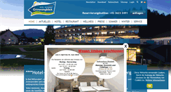 Desktop Screenshot of hotelgrimmingblick.at